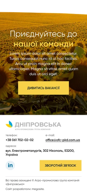 Дніпровська